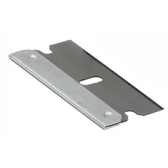 Anza Vervangmes Ruitenkrabber in handige en veilige bewaarcasette. Met de Anza Ruitenkrabber verwijder je gemakkelijk verfspatten op glas. Bestel voordelig bij Verfpoint.