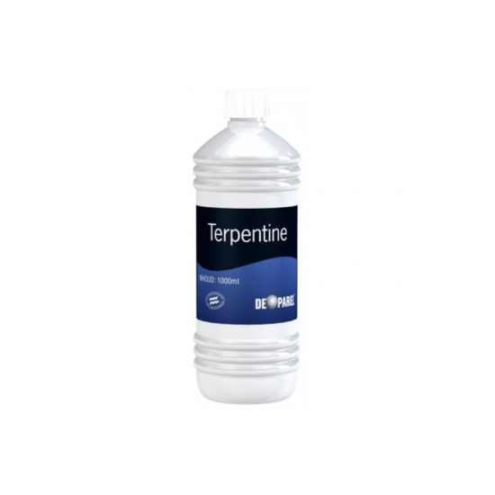 De Parel Terpentine geschikt als verdunningsmiddel voor terpentine verven, of om kwasten en verfrollen te reinigen. Voor 16.00 uur besteld, dezelfde werkdag verstuurd.