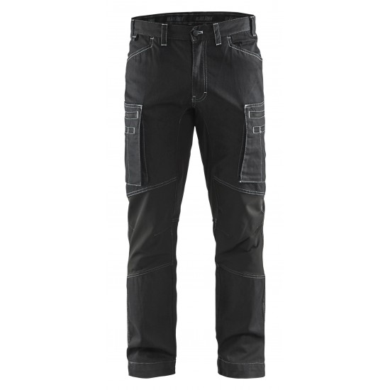 Blåkläder 1459 Service werkbroek denim met stretch 
