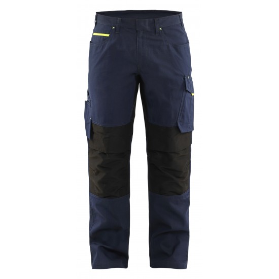 Blåkläder 1495 service werkbroek ripstop met stretchmateriaal, extreem duurzaam en functioneel. 