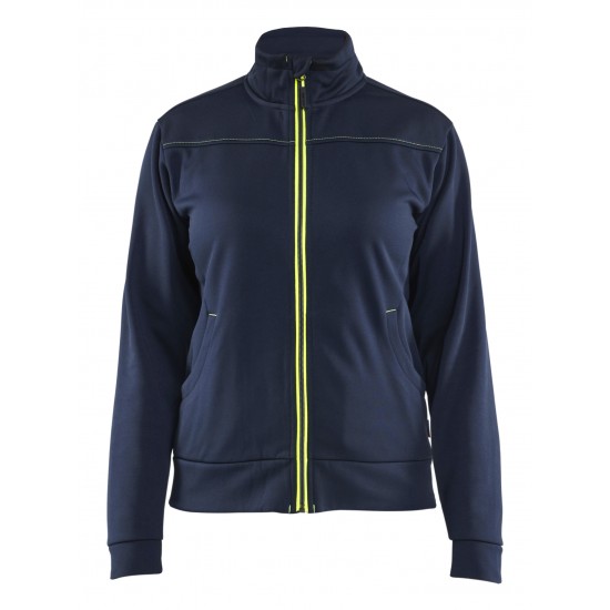 Blåkläder 3394 Dames Service Sweatshirt met rits