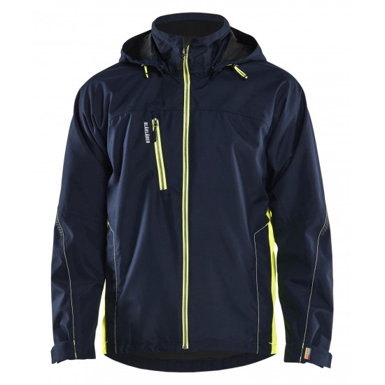 Blåkläder 4790 Shell Jack Bi-Colour. Warm Shelljack die bescherming geeft tegen wind, regen en externe slijtage. Bestel direct online, en profiteer van hoge kortingen!
