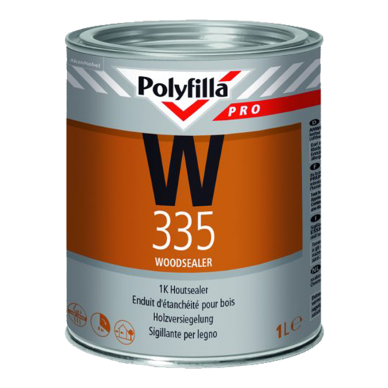 Polyfilla Pro W335 Houtsealer, sealer voor kopse kanten! Bestel snel bij Verfpoint.nl.