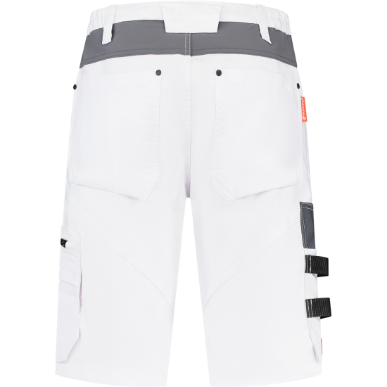Workman Stretch Bermuda P2S – 9083 wit/grijs