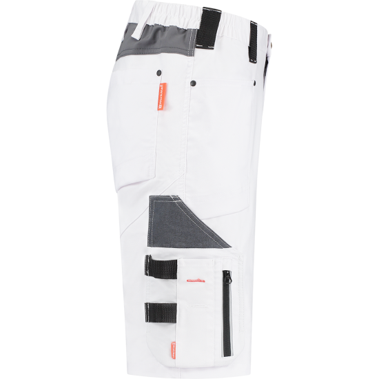 Workman Stretch Bermuda P2S – 9083 wit/grijs