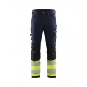 Blåkläder 1193 High Vis Werkbroek 4-weg Stretch