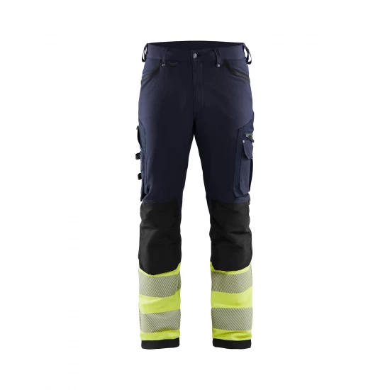 Blåkläder 1193 High Vis Werkbroek 4-weg Stretch veelzijdige en comfortabele werkbroek. Gratis verzending!