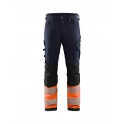 Blåkläder 1193 High Vis Werkbroek 4-weg Stretch