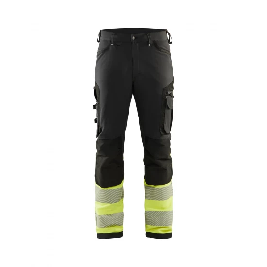 Blåkläder 1193 High Vis Werkbroek 4-weg Stretch veelzijdige en comfortabele werkbroek. Gratis verzending!
