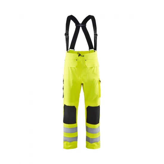 Blåkläder 1306 Regenbroek High Vis Level 3 gemaakt van sterk wind- en waterdicht materiaal. Gratis verzending!