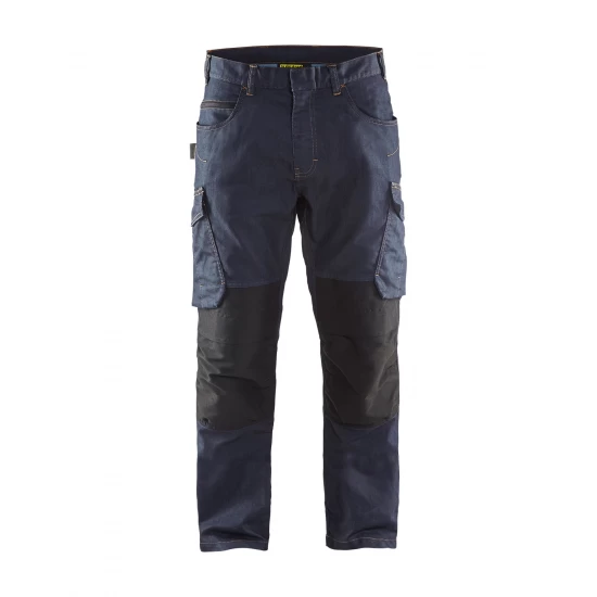 Blåkläder 1497 Service werkbroek Denim met stretch. Duurzaam en functioneel. Bestel voordelig bij Verfpoint.nl, gratis verzending!