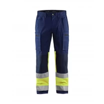 Blåkläder 1551 Werkbroek met Stretch High Vis