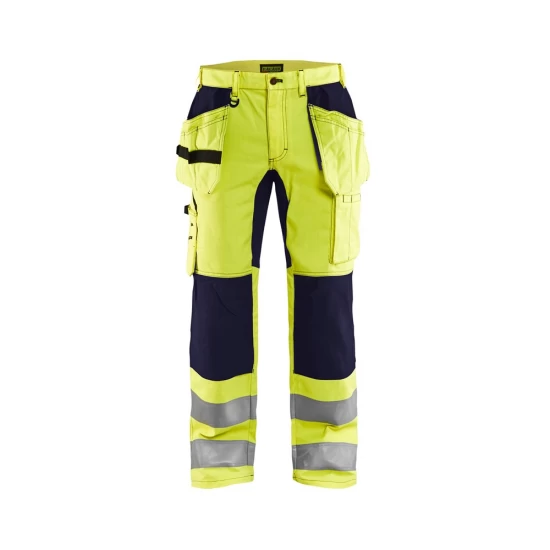 Blaklader 1552 High Vis Werkbroek met Stretch. Extreem slijtvast. Gratis verzending!