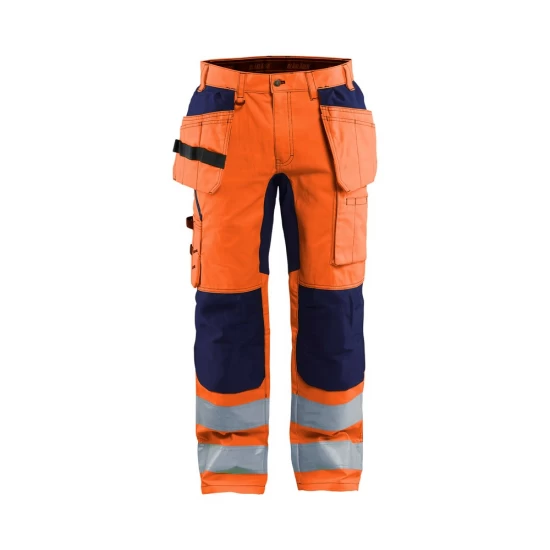 Blaklader 1552 High Vis Werkbroek met Stretch. Extreem slijtvast. Gratis verzending!