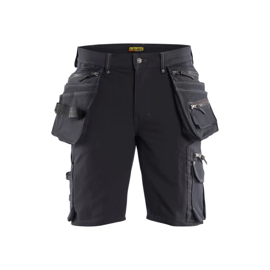 Blaklader 1988 Short 4-weg Stretch X1900 veelzijdige en comfortabele werkbroek. Gratis verzending!
