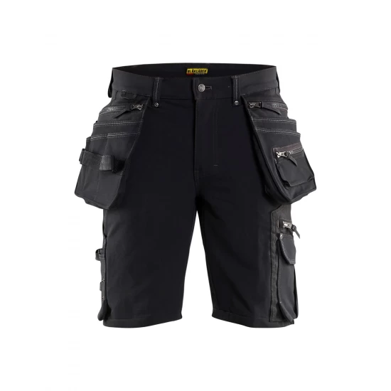 Blaklader 1988 Short 4-weg Stretch X1900 veelzijdige en comfortabele werkbroek. Gratis verzending!