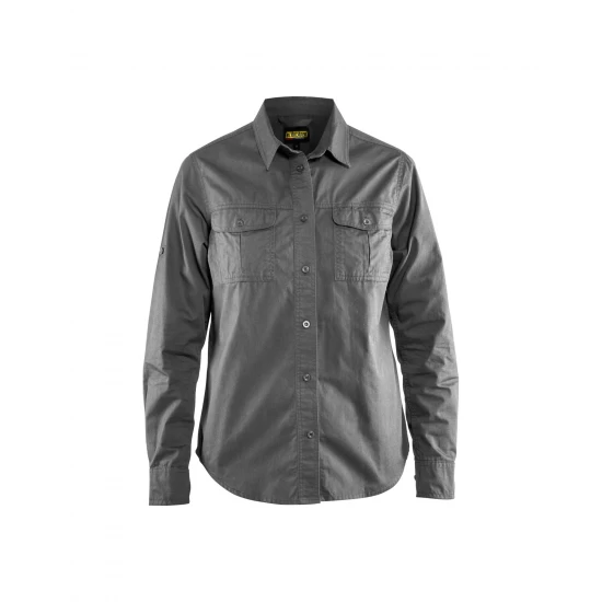 Blåkläder 3208 Dames Overhemd Twill. Overhemd met lange mouwen van Blaklader gemaakt van comfortabel materiaal. Gratis verzending!
