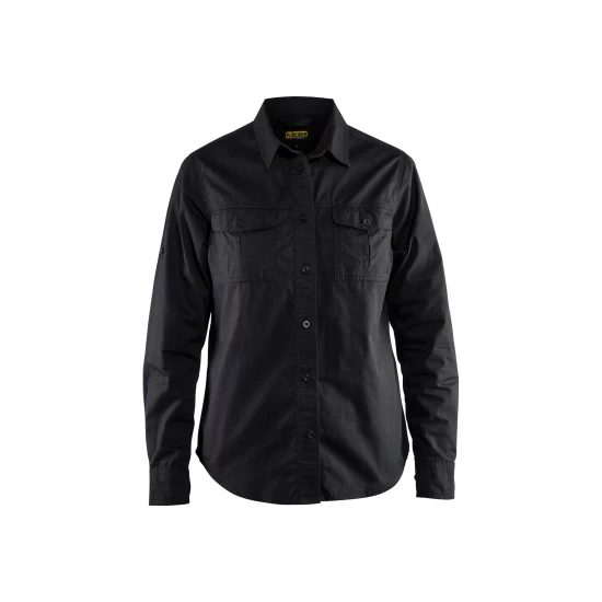 Blåkläder 3208 Dames Overhemd Twill. Overhemd met lange mouwen van Blaklader gemaakt van comfortabel materiaal. Gratis verzending!