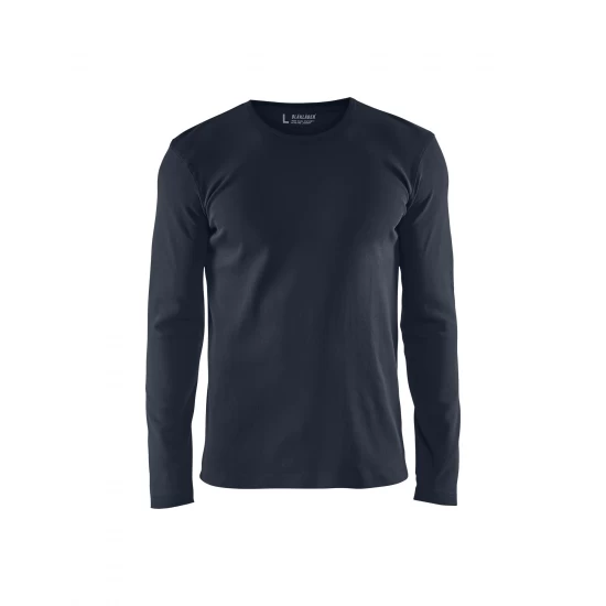 Blaklader T-Shirt lange mouw, een comfortabel en modern t-shirt voor onder een vest of jas!