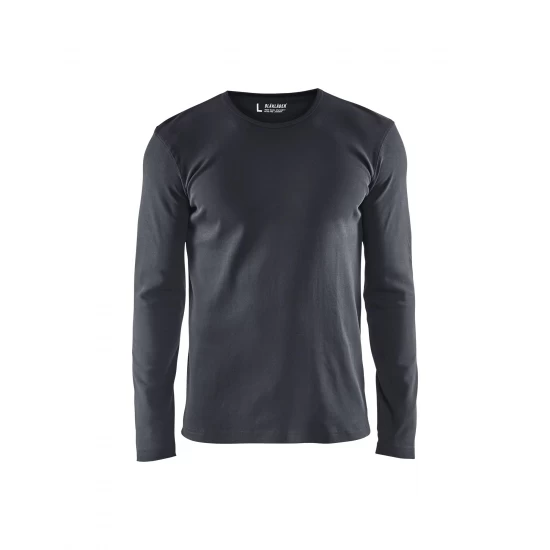 Blaklader T-Shirt lange mouw, een comfortabel en modern t-shirt voor onder een vest of jas!