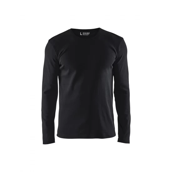 Blaklader T-Shirt lange mouw, een comfortabel en modern t-shirt voor onder een vest of jas!