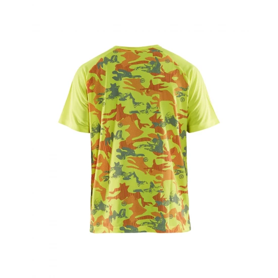 Blåkläder 3425 T-Shirt Functioneel Camo