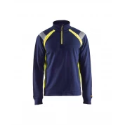 Blåkläder 3432 Sweatshirt Halve Rits Visible