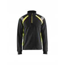 Blåkläder 3432 Sweatshirt Halve Rits Visible