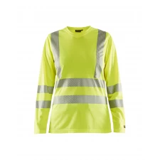 Blåkläder 3485 Dames T-Shirt lange mouw High Vis 