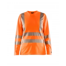 Blåkläder 3485 Dames T-Shirt lange mouw High Vis 