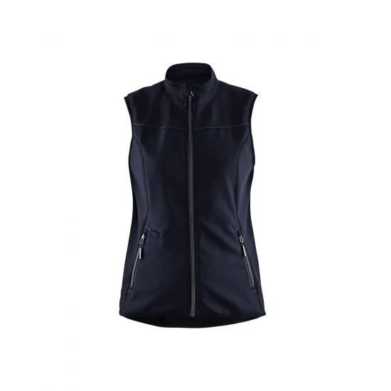 Blåkläder 3851 Dames Softshell Bodywarmer. Comfortabele bodywarmer met een zachte fleecevoering in de kraag. Bestel direct online, en profiteer van hoge kortingen!