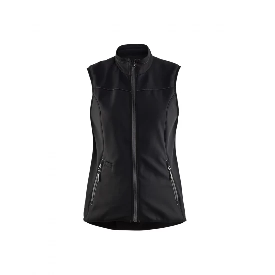 Blåkläder 3851 Dames Softshell Bodywarmer. Comfortabele bodywarmer met een zachte fleecevoering in de kraag. Bestel direct online, en profiteer van hoge kortingen!