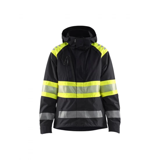 Blåkläder 4430 Dames Shelljack High Vis voorzien van een geborstelde mesh voering. Bestel snel bij Verfpoint.nl!