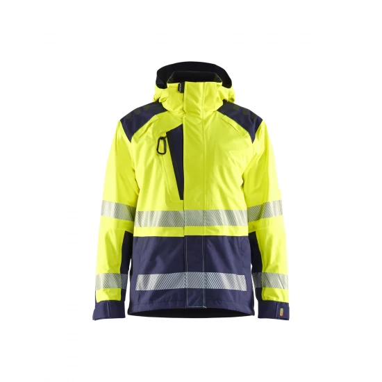 Blåkläder 4435 Shelljack High Vis met een geborstelde mesh voering. Bestel snel bij Verfpoint.nl!
