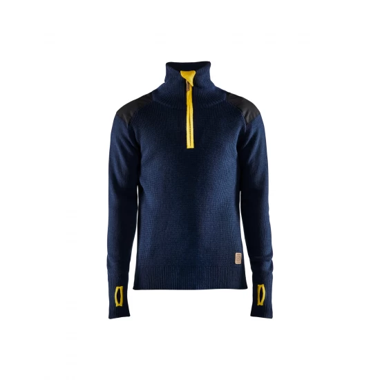 Blåkläder 4630 Wollen Sweater. Comfortabele gebreide sweater van Blåkläder ideaal voor de koude winterdagen. Bestel direct online, en profiteer van hoge kortingen!