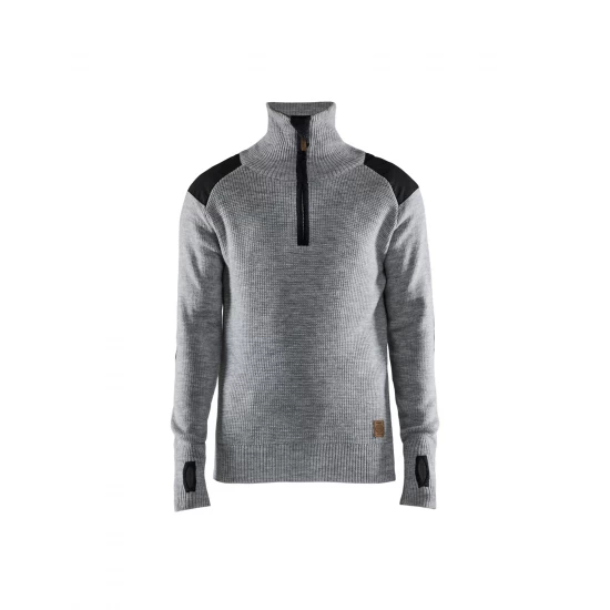 Blåkläder 4630 Wollen Sweater. Comfortabele gebreide sweater van Blåkläder ideaal voor de koude winterdagen. Bestel direct online, en profiteer van hoge kortingen!