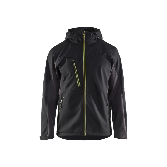 Blåkläder 4753 Softshell Jack met capuchon. Softshell jack met optimaal draagcomfort, wind- en waterdicht. Bestel direct online, en profiteer van hoge kortingen!