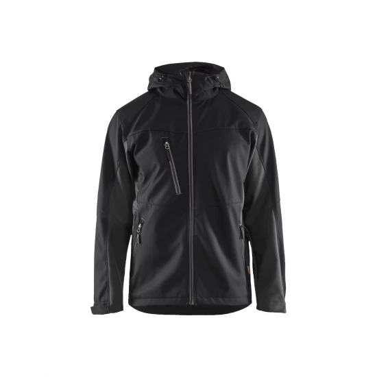 Blåkläder 4753 Softshell Jack met capuchon. Softshell jack met optimaal draagcomfort, wind- en waterdicht. Bestel direct online, en profiteer van hoge kortingen!