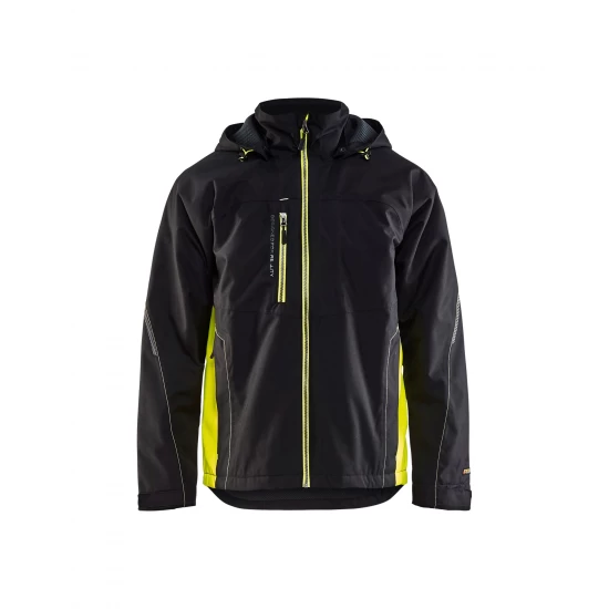 Blåkläder 4790 Shell Jack Bi-Colour. Warm Shelljack die bescherming geeft tegen wind, regen en externe slijtage. Bestel direct online, en profiteer van hoge kortingen!