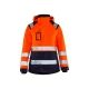 Blåkläder 4904 Dames Shell Jack High Vis. Wind- en waterdichte high visibility jas. Bestel direct online, en profiteer van hoge kortingen!