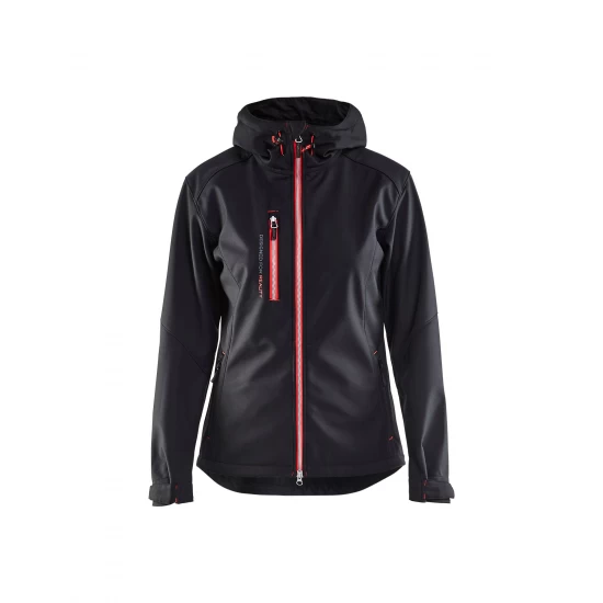 Blåkläder 4919 Dames Softshell Jack, wind- en waterdicht met ademende functie. Bestel direct online, en profiteer van hoge kortingen!