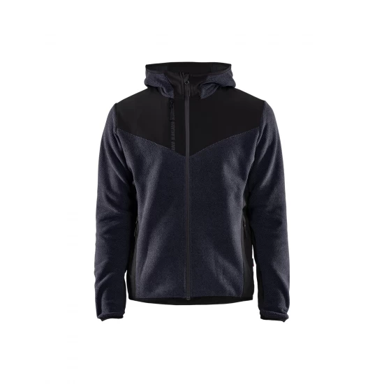 Blåkläder 5940 Gebreid jack met Softshell, en voorzien van praktische zakken. Bestel direct online, en profiteer van hoge kortingen!