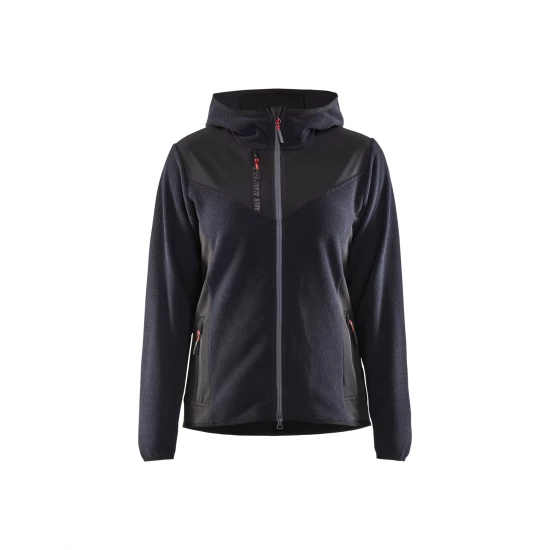 Blåkläder 5941 Gebreid Damesjack met Softshell. Bestel voordelig bij Verfpoint.nl, gratis verzending!