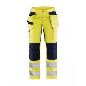 Blåkläder 7163 Dames Werkbroek High Vis met Stretch 