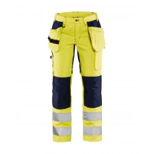Blåkläder 7163 Dames Werkbroek High Vis met Stretch 
