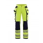 Blåkläder 7197 Dames High Vis 4-weg Stretch Werkbroek