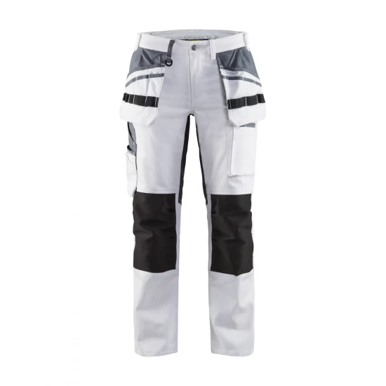 Blaklader 7910 Schilderswerkbroek voor dames met stretch, extra moderne en comfortabele werkbroek. Bestel direct online, en profiteer van hoge kortingen!