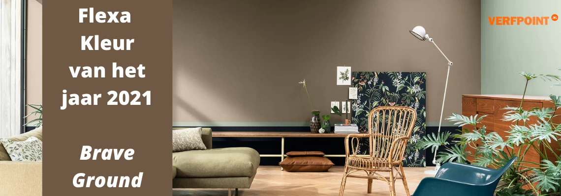 Brave Ground is de kleur van 2021!