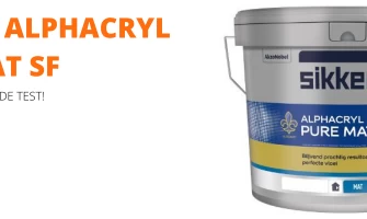 Sikkens Alphacryl Pure Mat SF - Beste muurverf uit de test!