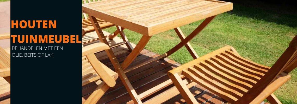 Houten tuinmeubelen: hoe te behandelen?